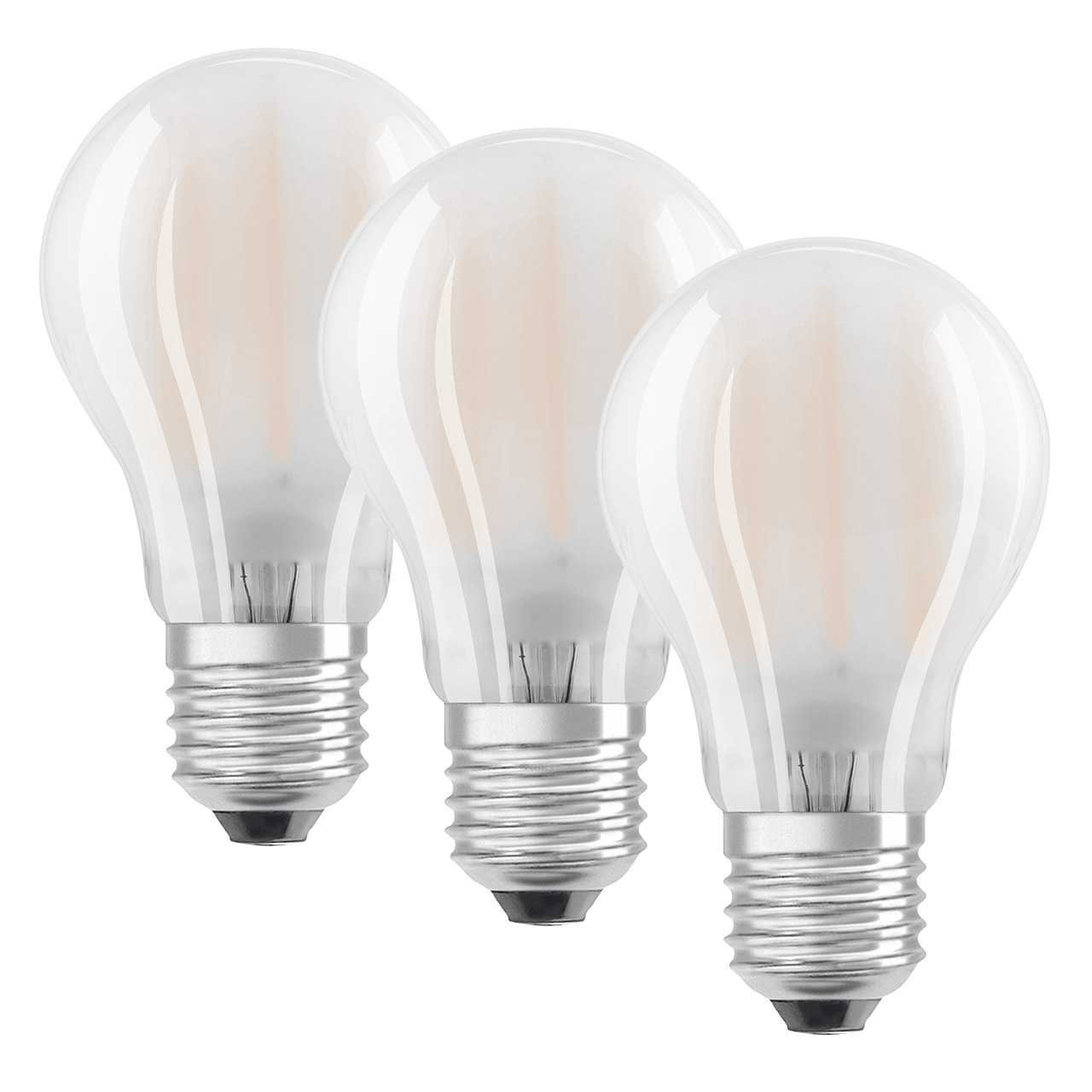 OSRAM 3er-Set LED PROMO 6-5-W-Filament-LED-Lampe E27- warmweiss- matt