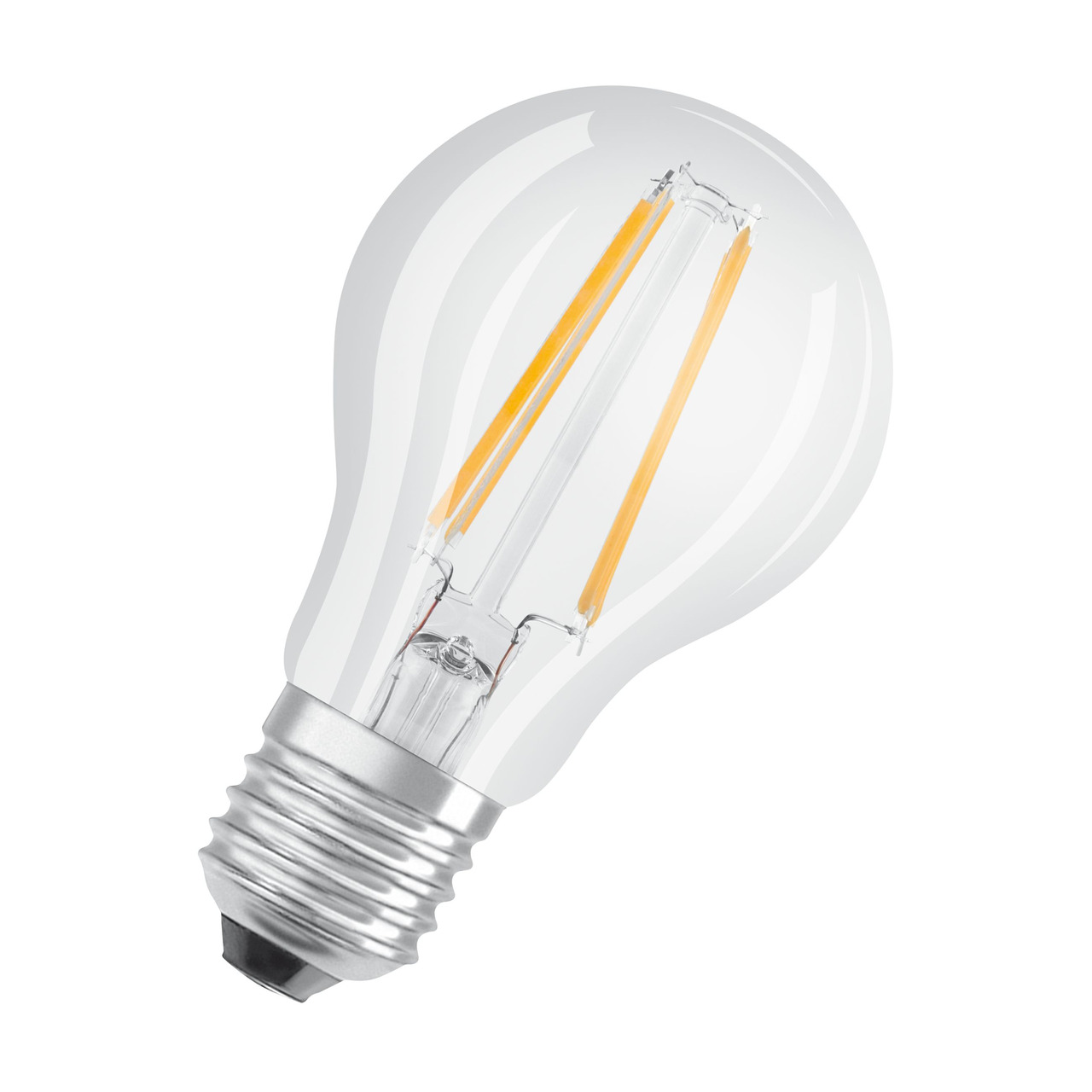OSRAM 7-W-LED-Lampe A60- E27- 806 lm- warmweiss - neutralweiss- klar unter Beleuchtung