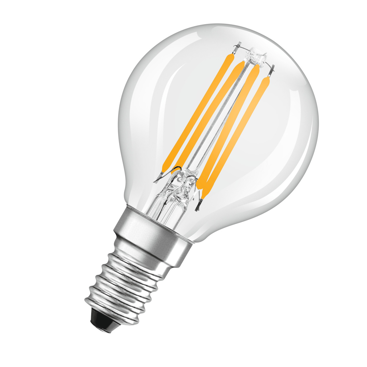 OSRAM Hocheffiziente 2-5-W-LED-Lampe STAR E14- 470 lm- 2700 K- 188 lm-W- FIL- EEK B