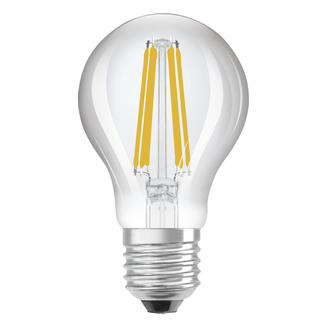 OSRAM Hocheffiziente 5-W-Filament-LED-Lampe A75- E27- 1055 lm- warmweiss- 3000 K- 210 lm-W- EEK A unter Beleuchtung