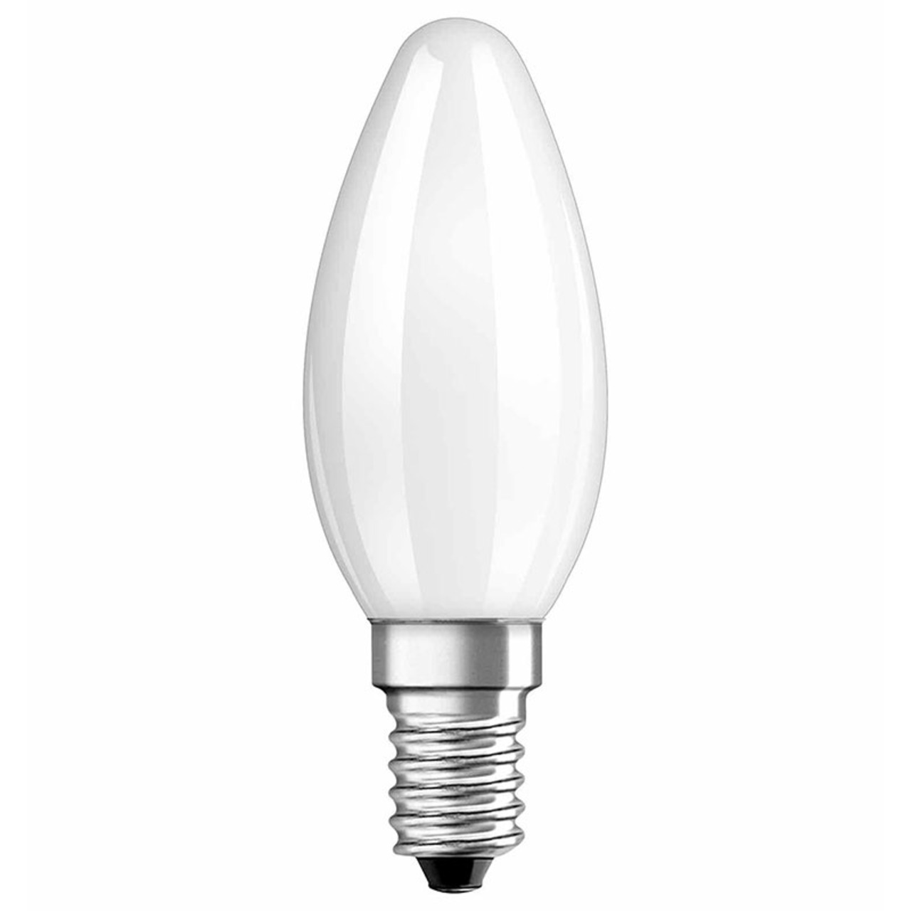 OSRAM LED RETRO Glass Bulb 4-W-Filament-LED-Kerzenlampe- E14- matt