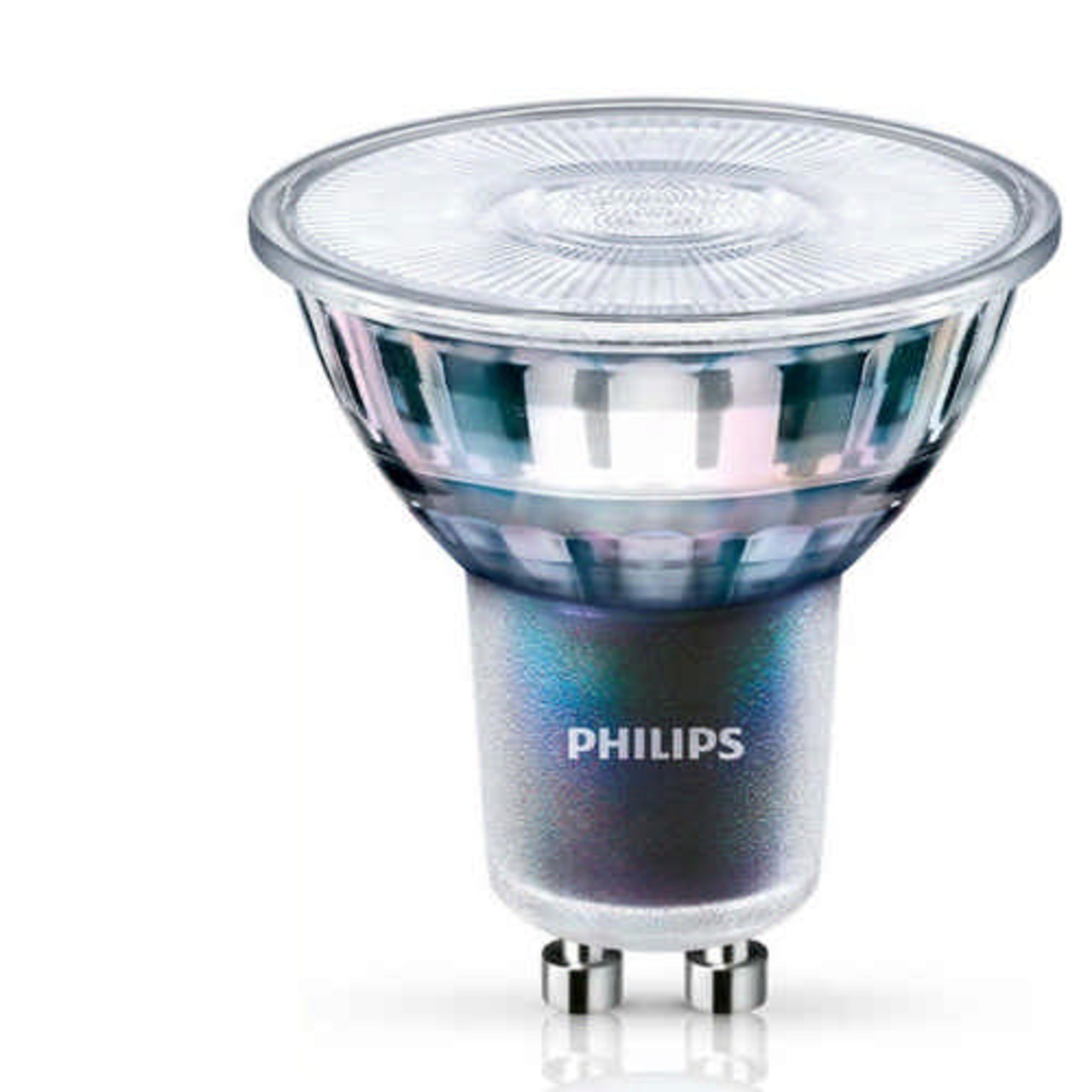 Philips MASTER ExpertColor 5-5-W-GU10-LED-Lampe- 355 lm- 97 Ra- 25- 2700K- warmweiss- dimmbar unter Beleuchtung