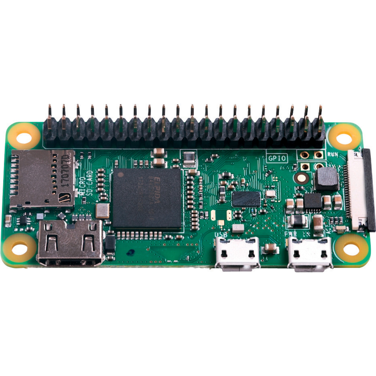 Raspberry Pi Zero WH- inkl- 40-Pin-GPIO-Header
