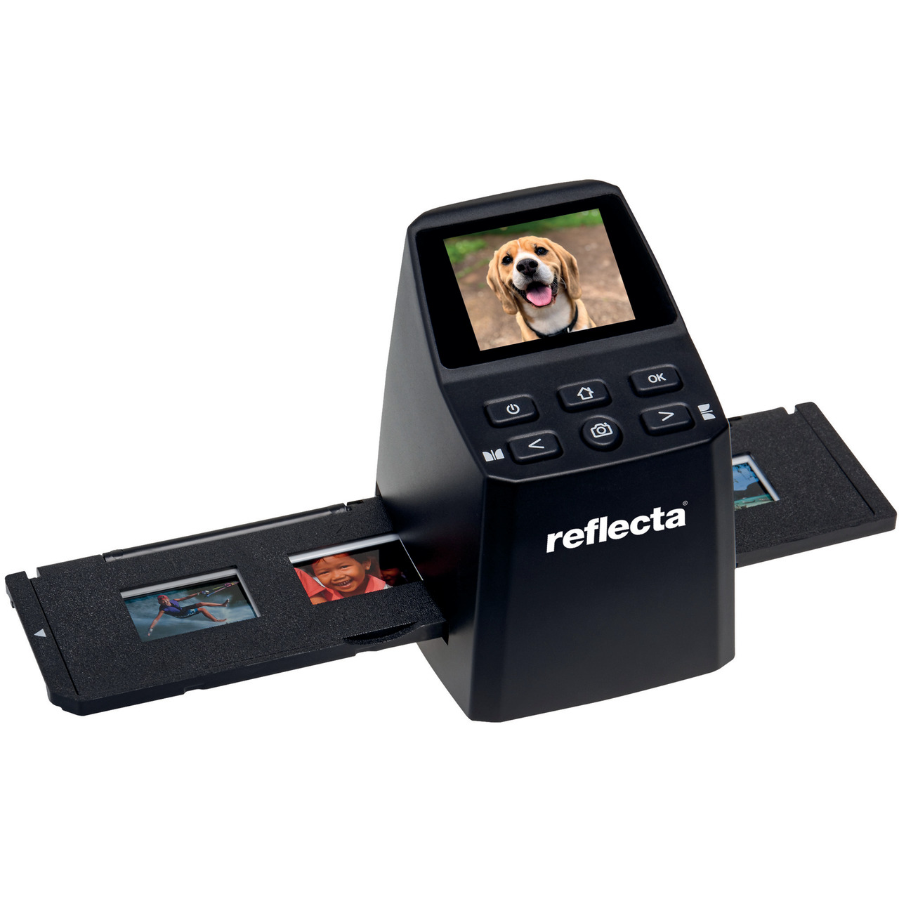 reflecta Dia-Negativscanner x22-Scan- 8 Megapixel- LC-Display 5-8 cm (2-3)- RGB-Farbanpassung