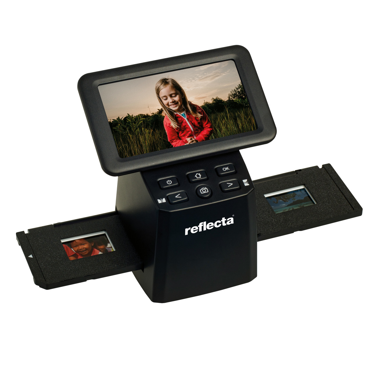 reflecta Dia-Negativscanner x33-Scan- 15-3 Megapixel- IPS-Display 12-7 cm (5)- RGB-Farbanpassung