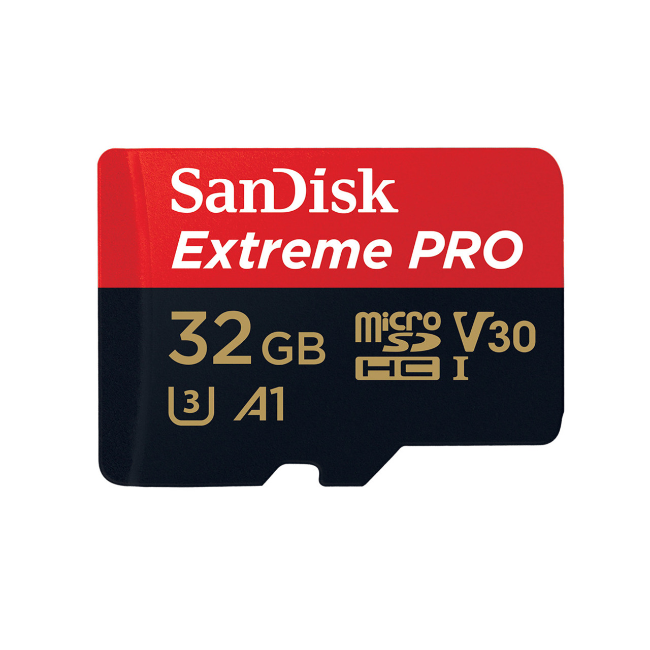 SanDisk microSDHC-Speicherkarte Extreme PRO- mit SD-Adapter- UHS-I- Speedclass 3- 100 MB-s- 32 GB