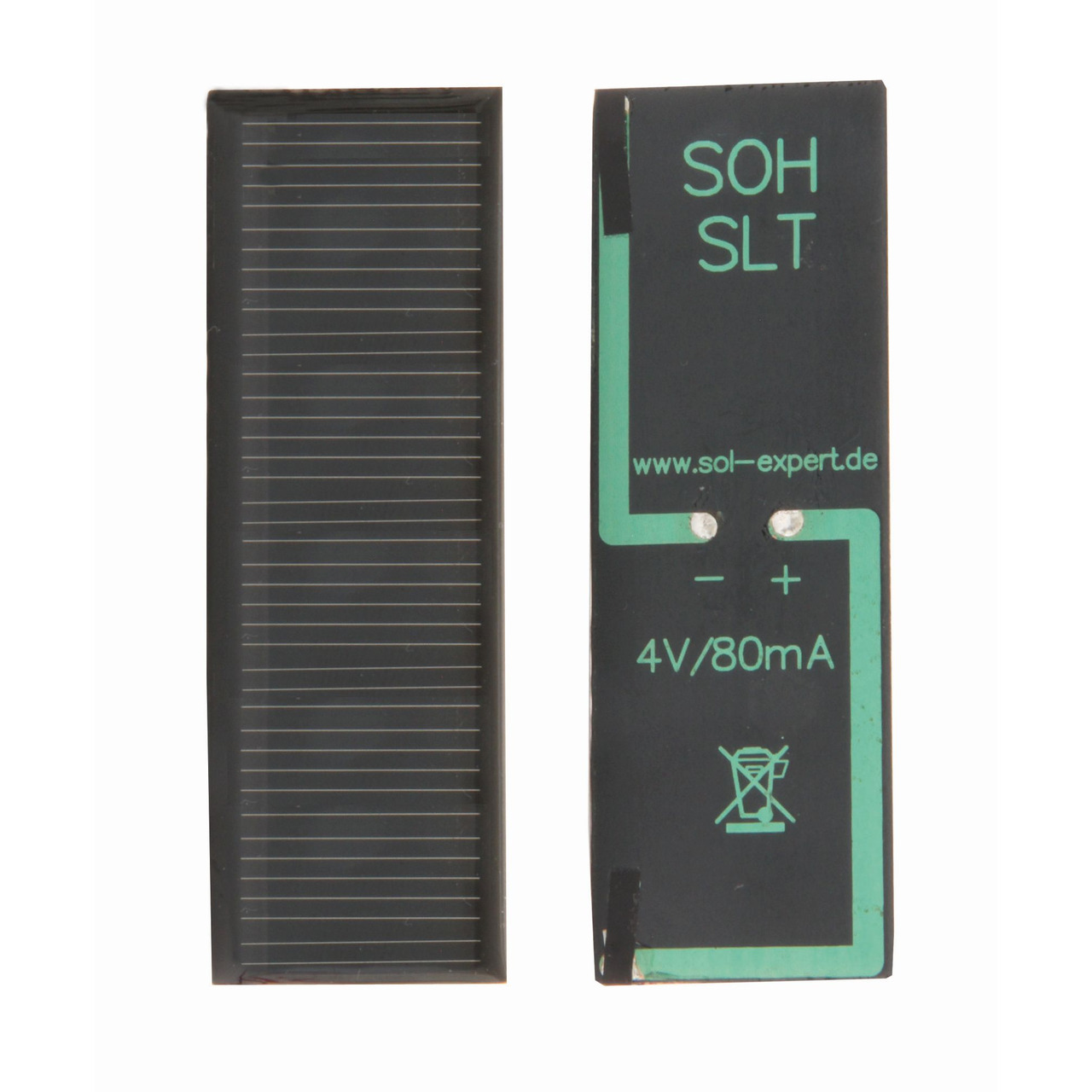 SOL-Expert Solarzelle SM480- 4 V- 80 mA- vergossen unter Stromversorgung