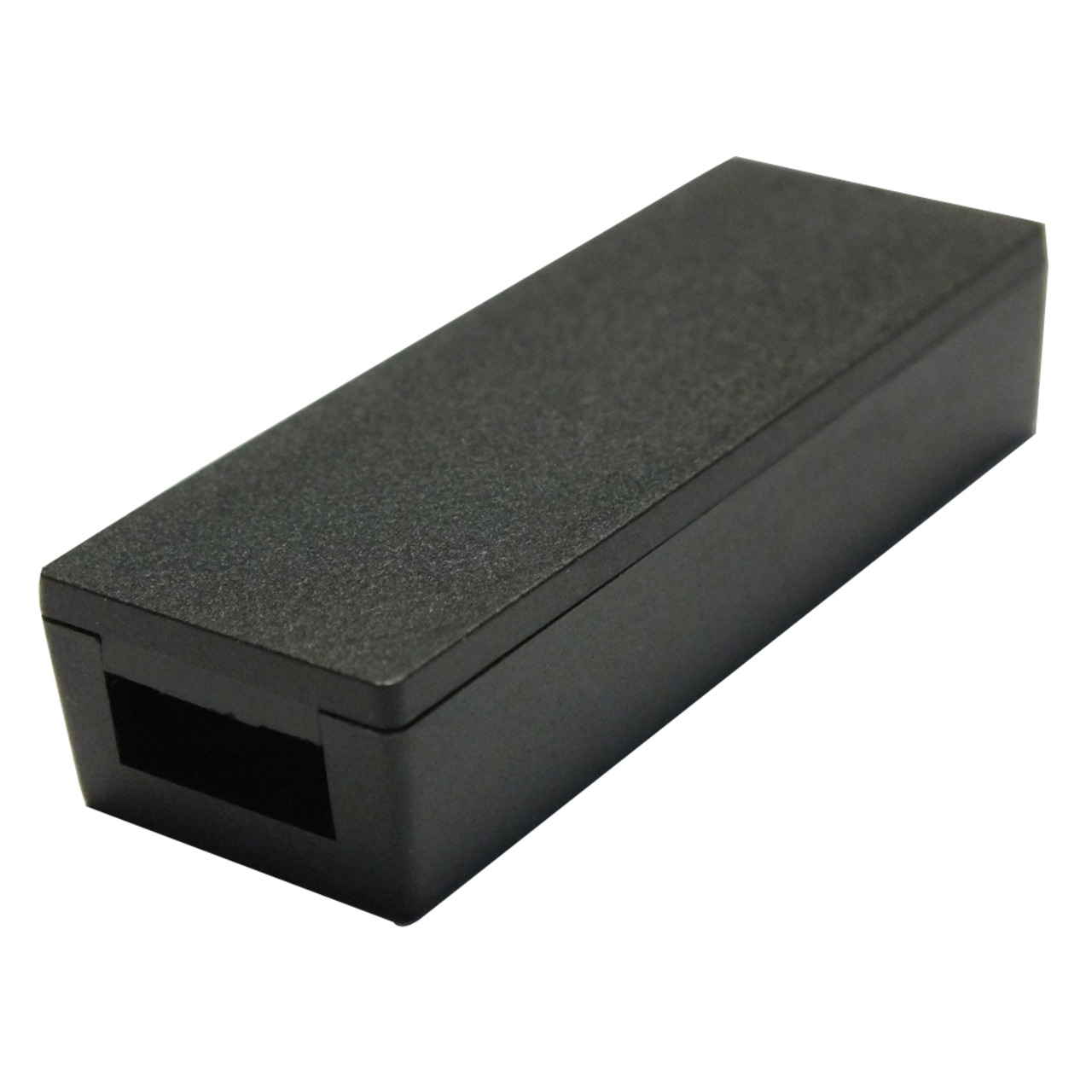 Strapubox Kunststoff-Gehuse USB 1 ABS 56 x 20 x 12 mm- schwarz