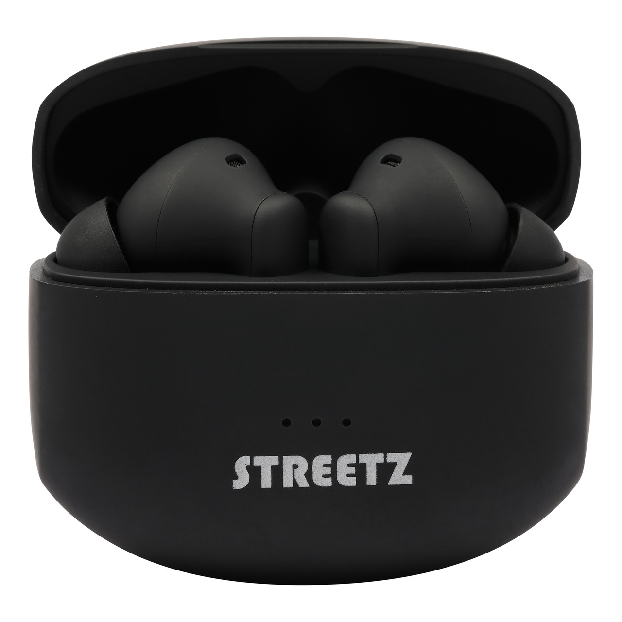 STREETZ TWS-Kopfhörer T500- ANC-Funktion- integriertes Mikrofon- BT 5-1- IPX5