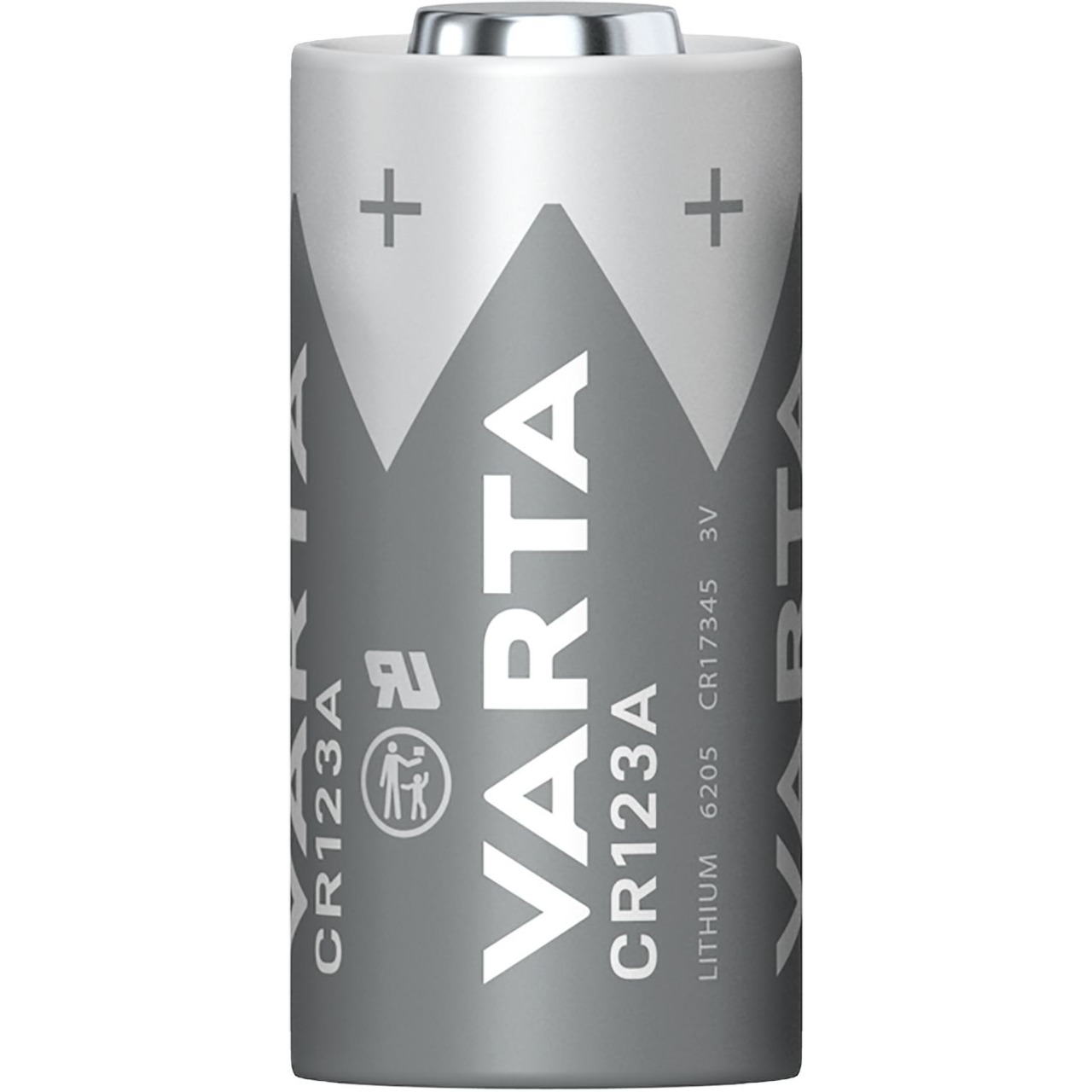 VARTA Lithium Batterie CR123A- 1600 mAh- 3 V
