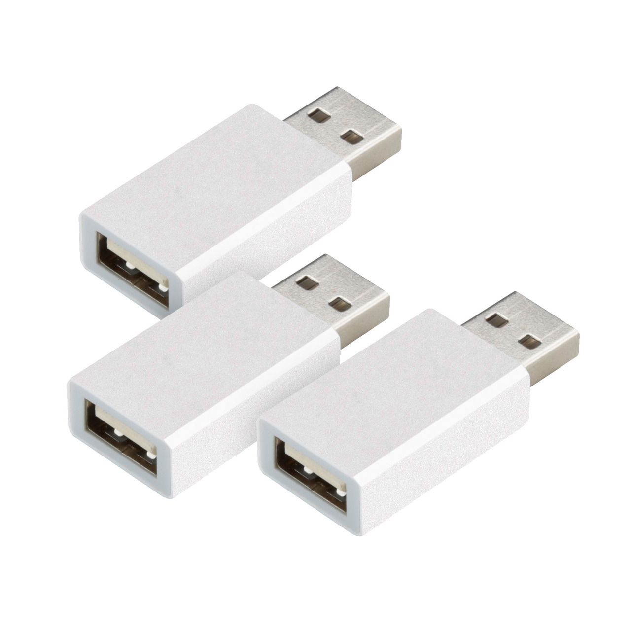 ZOGI 3er-Spar-Set - USB-Datenblocker RXD-108A- Daten-Sync-Blocker für Smartphones und Tablets